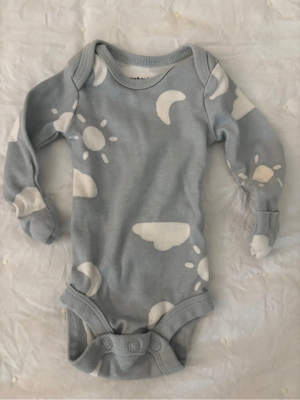 Preemie Baby Clothes Bundle – 4 Pieces – Carter’s & Honest Baby – Like New